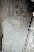 The shrine of Qenqo (Cusco), the underground chamber